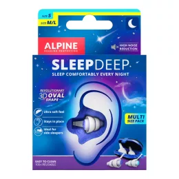 Alpine SleepDeep Multipack füldugó alváshoz