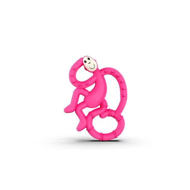 Matchstick Monkey Mini táncoló rágómaki - pink (0-3 hó)
