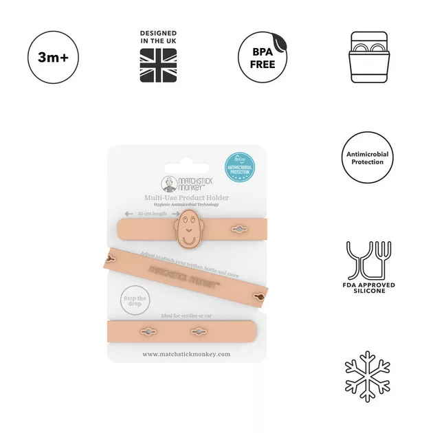 Matchstick Monkey Multifunkcionális makilánc - púder