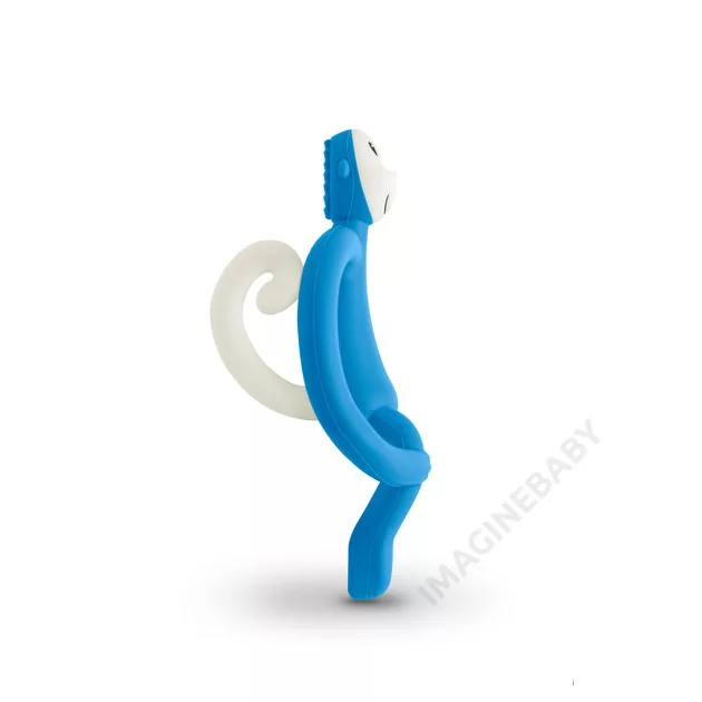 Matchstick Monkey Rágómaki - Kék - rágóka fogzásra