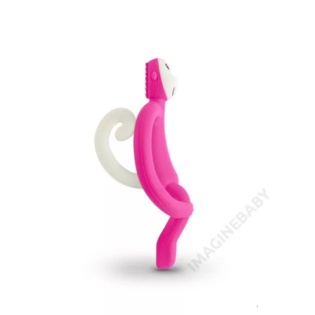 Matchstick Monkey Rágómaki - Pink - rágóka fogzásra