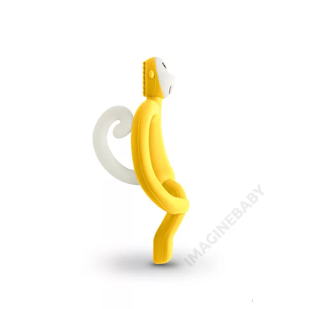 Matchstick Monkey Rágómaki - Sárga - rágóka fogzásra