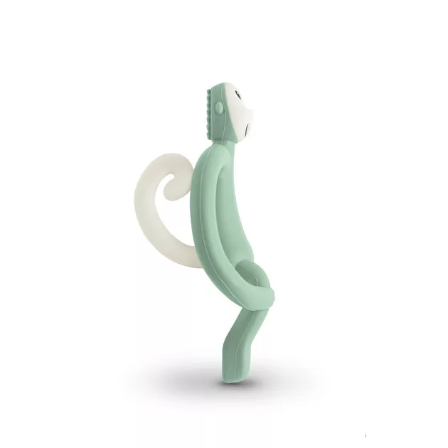 Matchstick Monkey Rágómaki - Mentazöld - rágóka fogzásra
