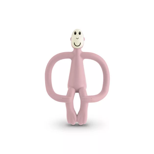 Matchstick Monkey Rágómaki - Púderrózsaszín - rágóka fogzásra
