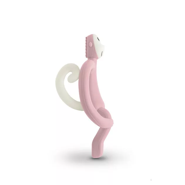 Matchstick Monkey Rágómaki - Púderrózsaszín - rágóka fogzásra