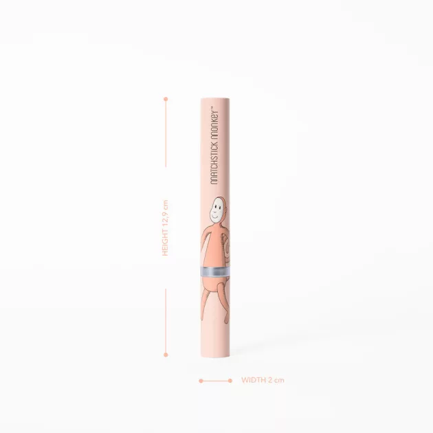 Matchstick Monkey Baba elektronikus szónikus fogkefe - Maki púderrózsaszín