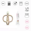 Matchstick Monkey rágómaki és fogínygél szett - zsiráf