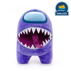   Among Us plüss figura 30 cm - imposztor hajlítható nyelvvel
