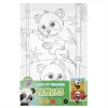 Moxy Festés számok szerint, 6 szín - Panda
