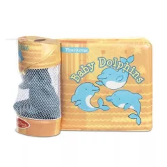 Melissa & Doug  vízálló könyv bébi delfinek