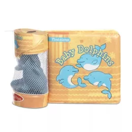 Melissa & Doug  vízálló könyv bébi delfinek