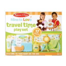   Melissa & Doug Babák és babaházak, Babával utazunk játékszett