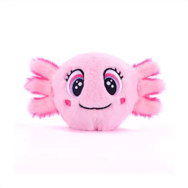 Bouncibles pattogó plüss labda - Bubbles, a rózsaszín axolotl