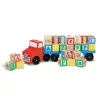 Melissa & Doug betűszállító teherautó