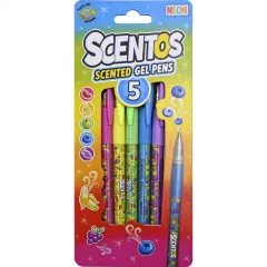 Scentos Illatos zseléstoll, 5 db-os - neon színek