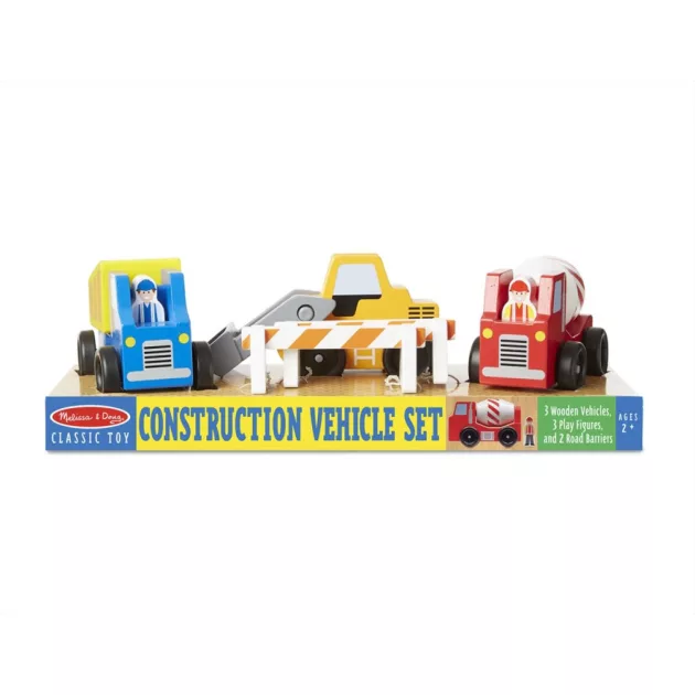 Melissa & Doug építkezés és munkagépek