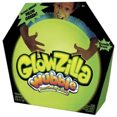 Világító Glowzilla Wubble, 75 cm - neon zöld