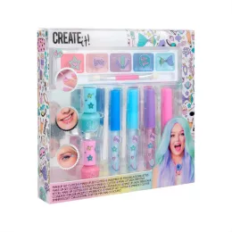   Canenco Create It! Make-Up szett csillámos sellő színekkel