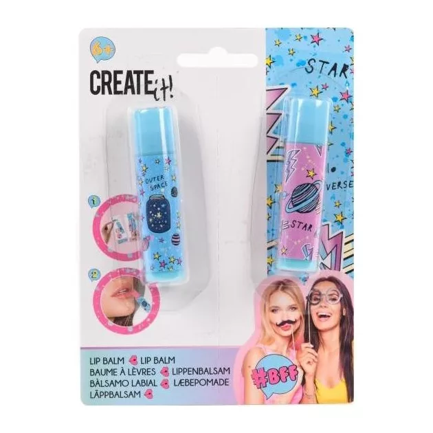 Canenco Create It! Ajakbalzsam 2 db-os szett (2 féle)