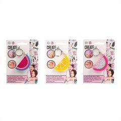   Canenco Create It! Gyümölcsös ajakbalzsam kulcstartó – többféle