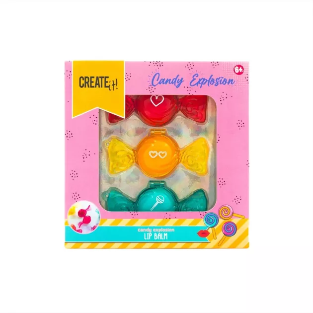 Canenco Create It! Candy ajakbalzsamok cukorkában, 3 db