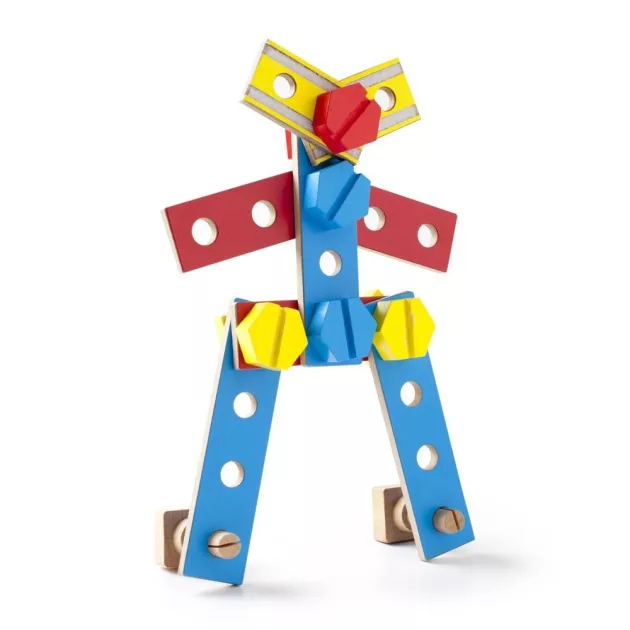 Melissa & Doug barkácsasztal satupaddal
