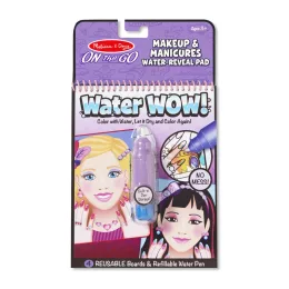   Melissa & Doug Kreatív játék, Rajzolás vízzel, smink és manikűr