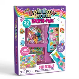   Rainbow Loom Auto Loom Loomi-Pals gumikarkötő készítő szett