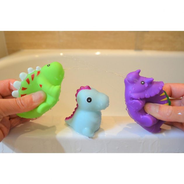 Buddy & Barney világító spriccelő dinó fürdőjáték