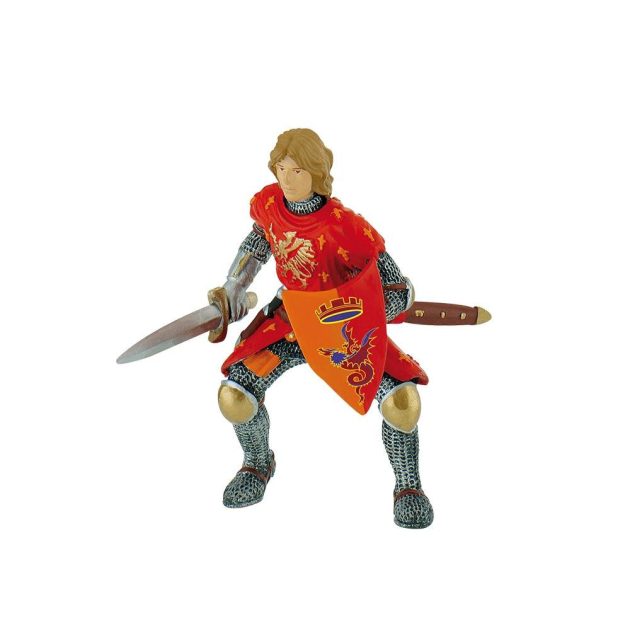 Bullyland 80786 Herceg piros fegyverzettel