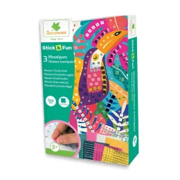   Sycomore Stick n fun mozaikkép-készítő - egzotikus madarak