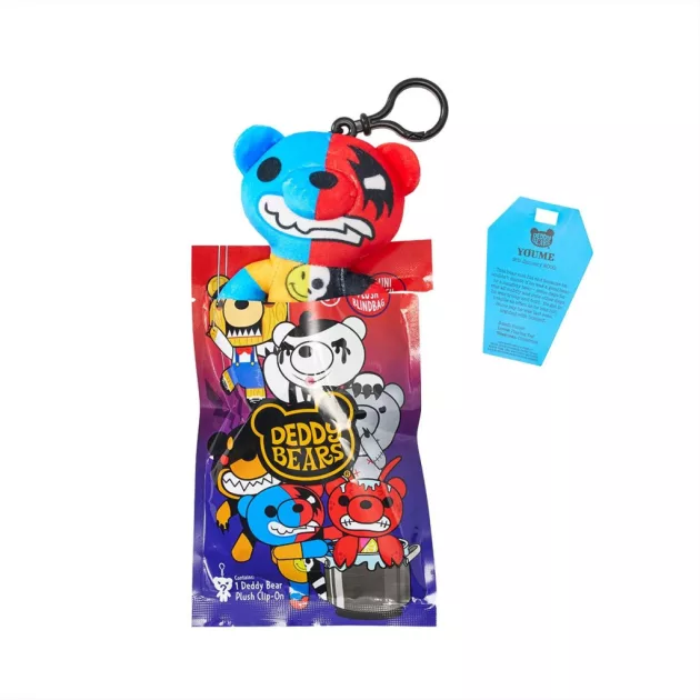 Deddy Bear meglepetés clip-on plüss, 4. sorozat - többféle