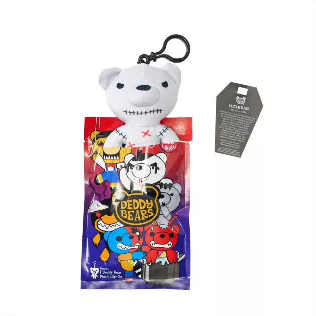 Deddy Bear meglepetés clip-on plüss, 4. sorozat - többféle