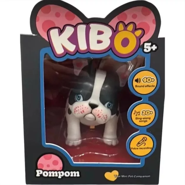 Kaboom Kibo interaktív kutya, francia bulldog - Pompom