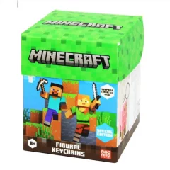 Minecraft meglepetés figura kulcstartó, 13 cm, 2. sorozat