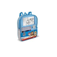 Mancs Őrjárat fiús bélyegző szett hátizsákban