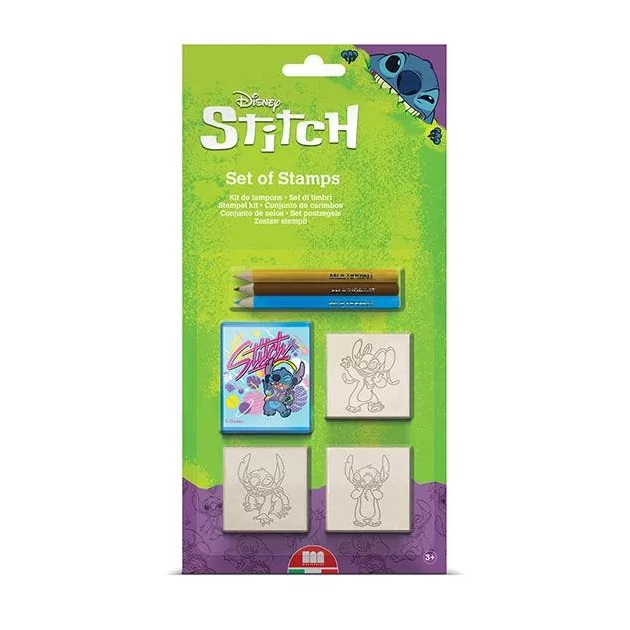 Stitch bélyegzőszett