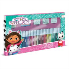 Gabi Babaháza nyomda készlet filccel, 18 db-os