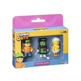 Stumble Guys mini figurák, 3 db, 2. sorozat többféle
