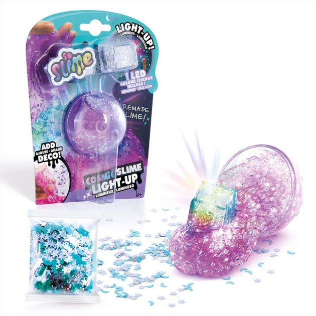 So Slime LED-del világító kozmikus slime, 1 db-os, többféle