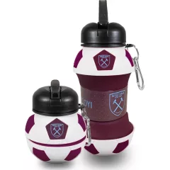   Hy-Pro Összecsukható, labda formájú kulacs, 500 ml - West Ham