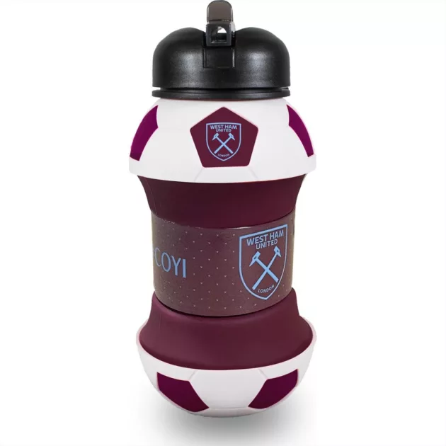 Hy-Pro Összecsukható, labda formájú kulacs, 500 ml - West Ham
