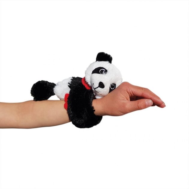 Snap & Snuggle Pattanj pajtás plüss barát képeskönyvvel - ölelnivaló panda