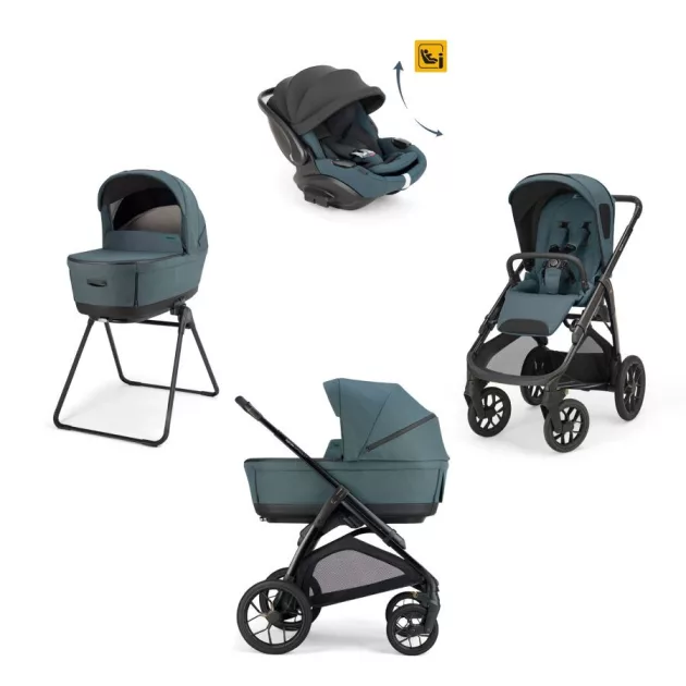 Inglesina Aptica XT Darwin Recline Evo 4in1 Himalaya Blue multifunkciós babakocsi