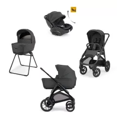   Inglesina Aptica XT Darwin Recline Evo 4in1 Magnet Grey multifunkciós babakocsi