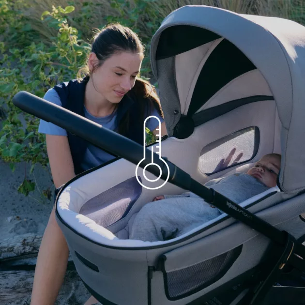 Új Inglesina Aptica XT Duo babakocsi - Magnet Grey