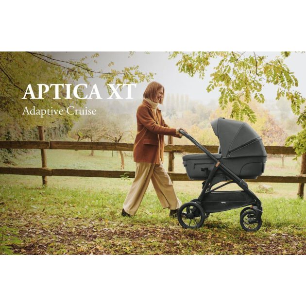 Inglesina babakocsi mózeskosárral Aptica XT Magnet Grey + Állvány