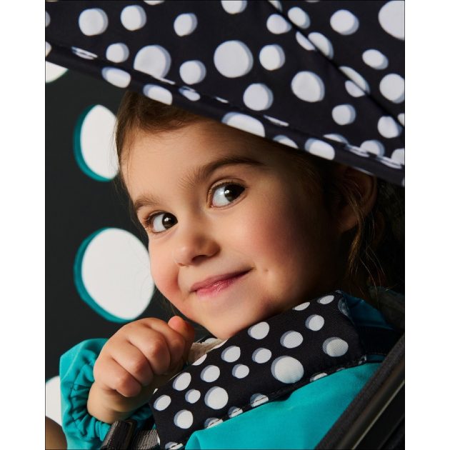 Inglesina Új Quid2 Polka Dot Black sport babakocsi