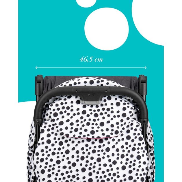 Inglesina Új Quid2 Polka Dot Black sport babakocsi