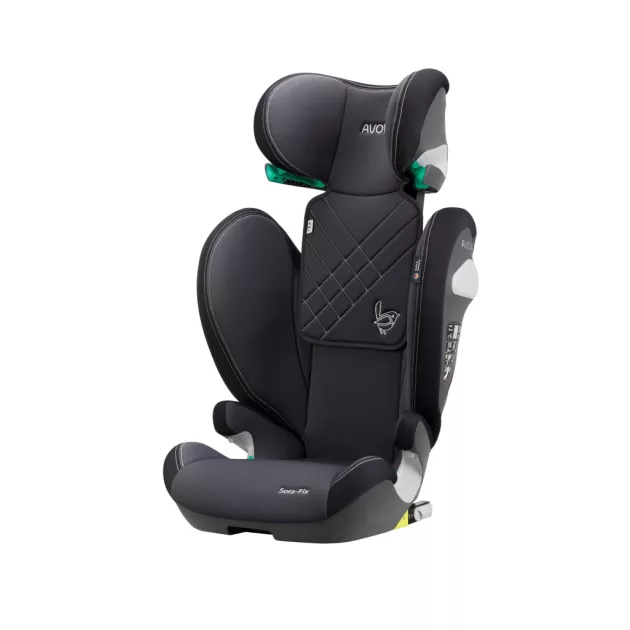 Avova Autósülés Avova Sora-Fix 100-150 cm - Grey/Black